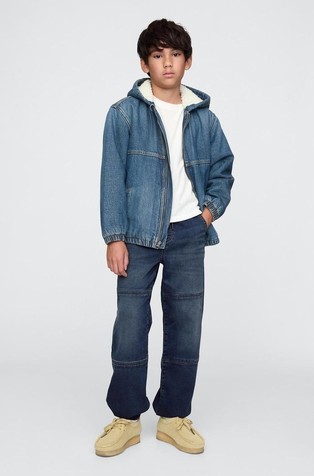Ohlapne jeans hlače za dečke