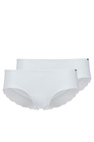 Skiny every day in cotton paket 2 spodnjih hlačk s čipko