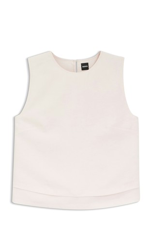 Večslojna majica brez rokavov s hrbtnim izrezom