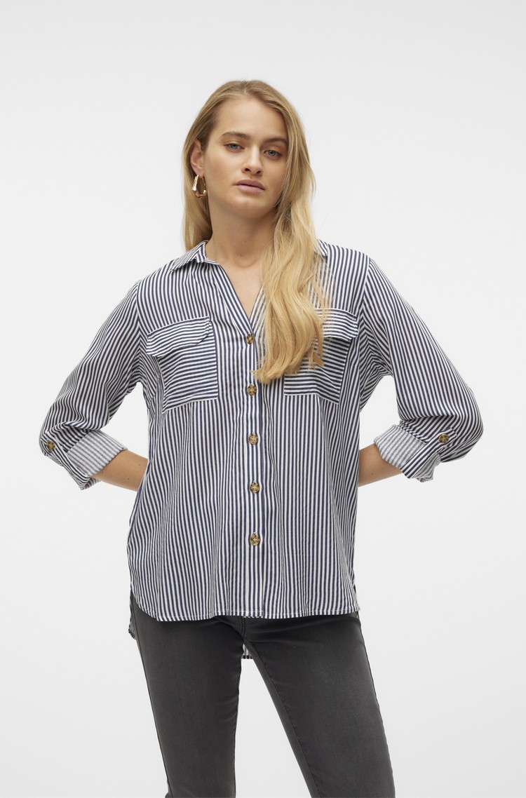 VERO MODA VMBUMPY viskozna srajca Večbarvna - Multicolor 