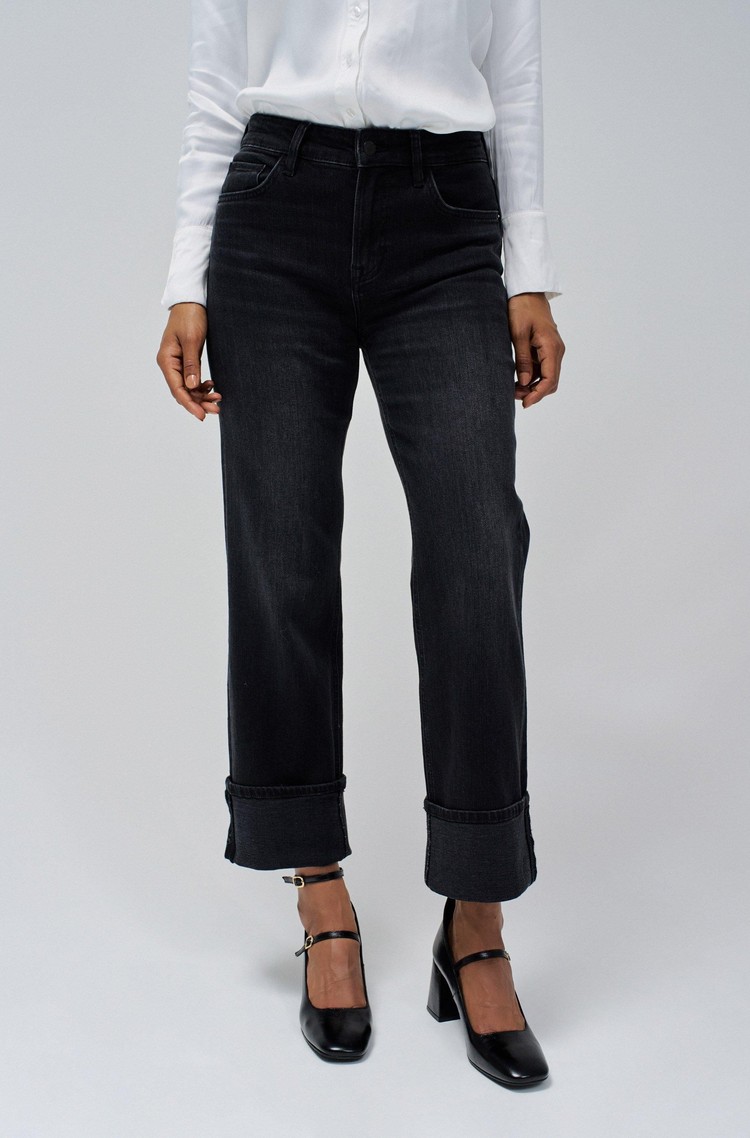 SALSA JEANS True ravne jeans hlače Črna - Black 