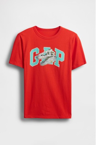 Gap logo majica s kratkimi rokavi za dečke