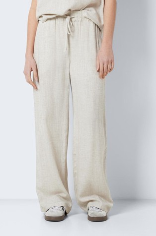 NMLEILANI loose fit trousers in viscose and linen
