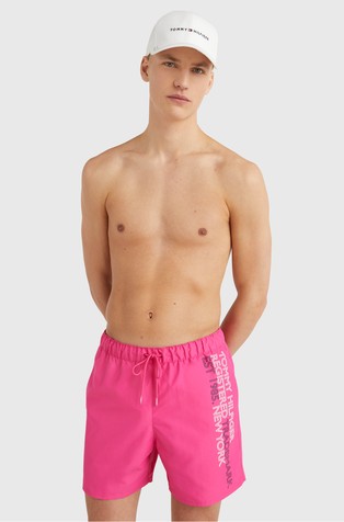 TOMMY HILFIGER Logo kopalke z zatezno vrvico Roza - Pink 3