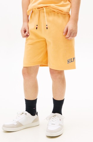 Široke kratke hlače iz bombažne mešanice