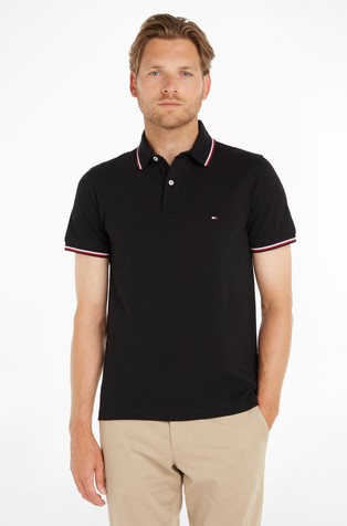 Slim fit polo majica iz organskega bombaža