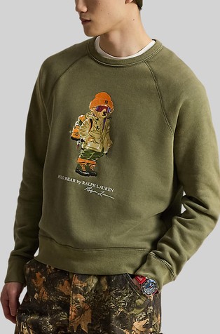 Polo Bear Relaxed Fit Cotton-blend Sweatshirt
