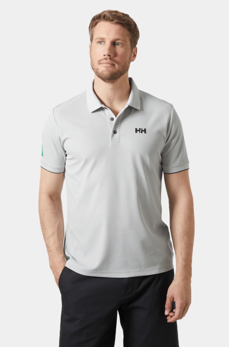 HELLY HANSEN Ocean Quick - dry Polo Light Gray 