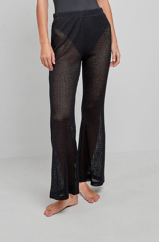 Long mesh beach pants