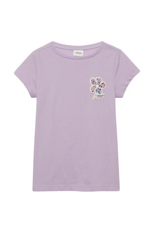 Majica s kratkimi rokavi in potiskom