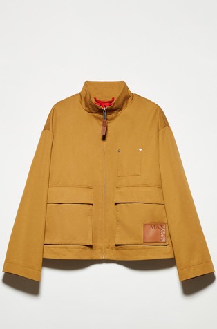 Cotton gabardine jacket