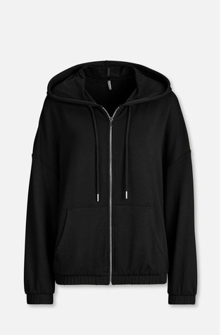 Sporty Lounge Jacket With Hood
