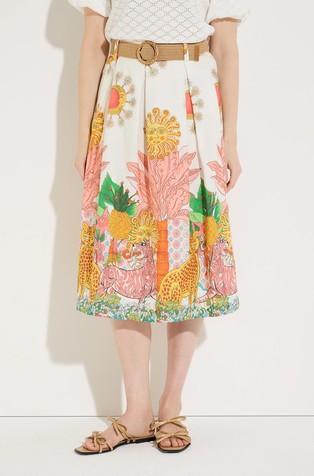 Zvončasto krilo s pasom