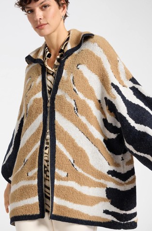 Always Myself oversized fit pletena jopa