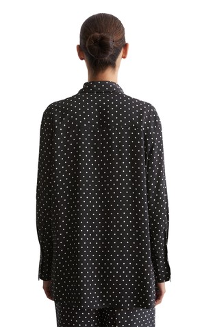 MARC O'POLO Viscose shirt with polka dot pattern Multi 2