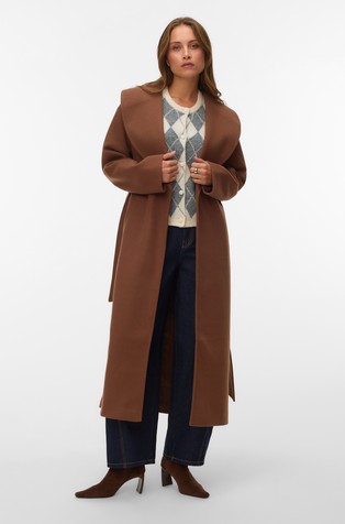 VMANNE Coat with belt
