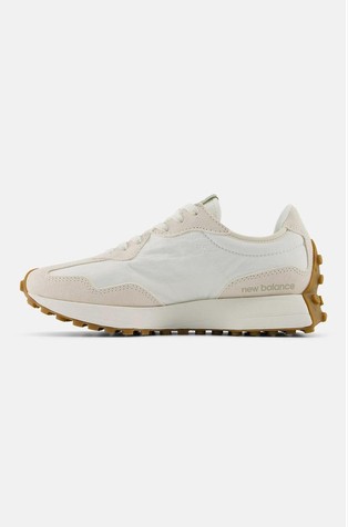 NEW BALANCE Unisex 327 Shoes Linen With Sea Salt And Olivine 3