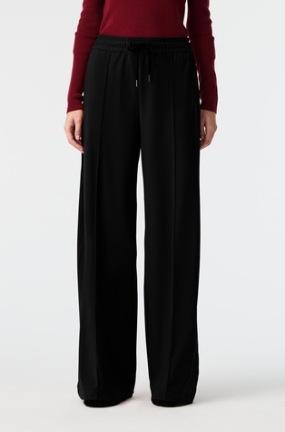 Široke hlače iz power stretch jerseya