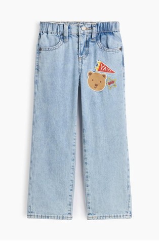 Medvedek Brannan jeans hlače za malčke