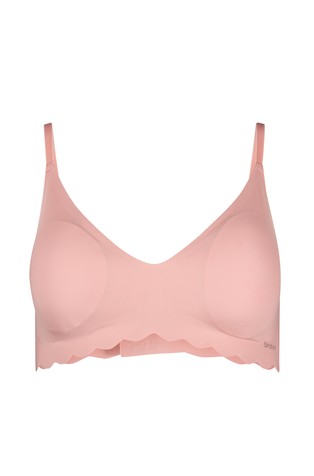 SKINY Micro Essentials soft bra removable pads Bridal Rose 4