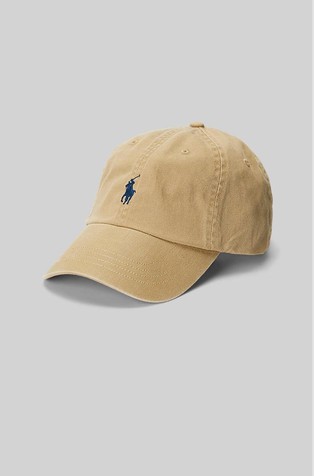 Bombažna kapa s šiltom