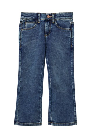 Regular fit jeans with flared leg