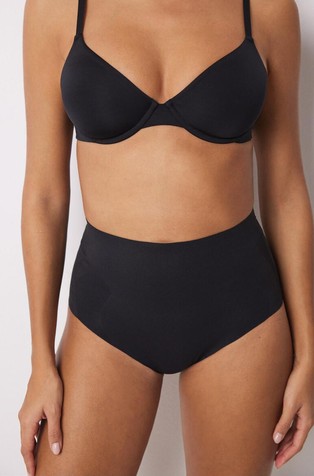 High waisted push up and reducing panty