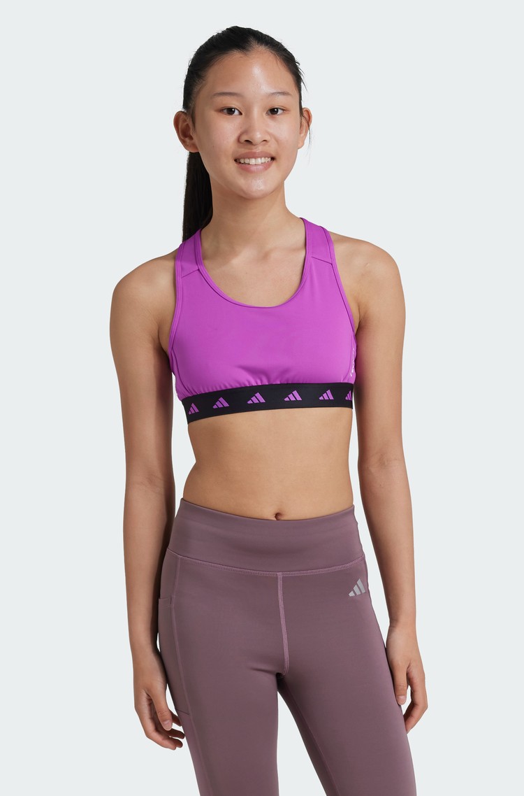 ADIDAS Techfit Power React športni top Škrlatna - Purple 