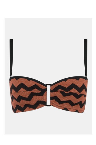 Totem bandeau swimsuit top