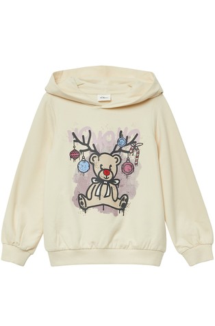 Hoodie with christmas print