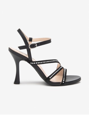 Leather Sandals with Studs
