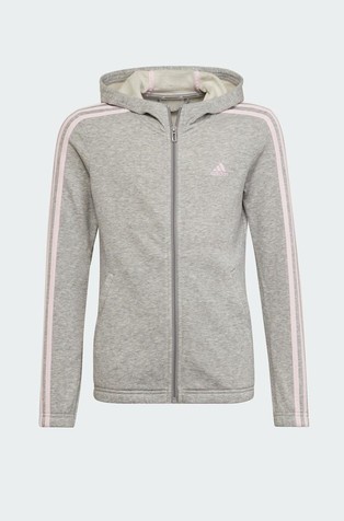 Essentials 3-Stripes jopa s kapuco in zadrgo