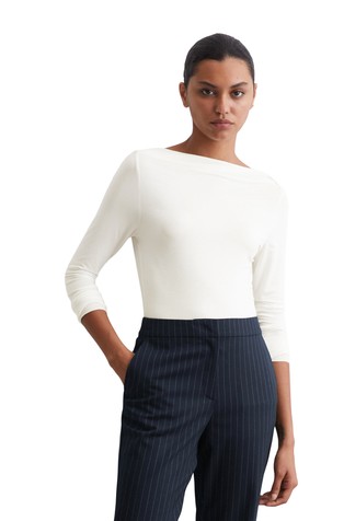 Majica z dolgimi rokavi iz raztegljivega TENCEL™ modala