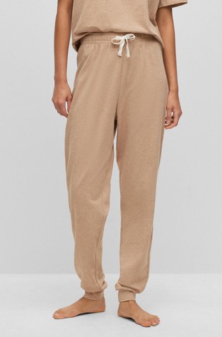Stretch-cotton pyjama bottoms