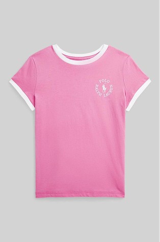 Big Pony Logo Cotton Jersey Tee