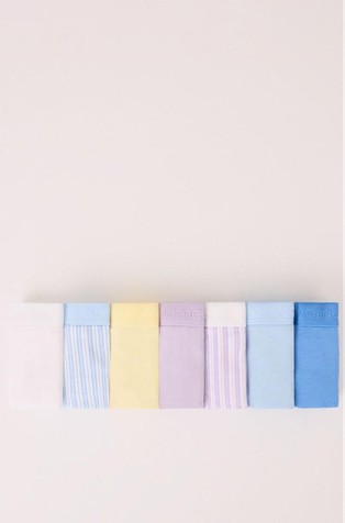 Pack of 7 wide panties