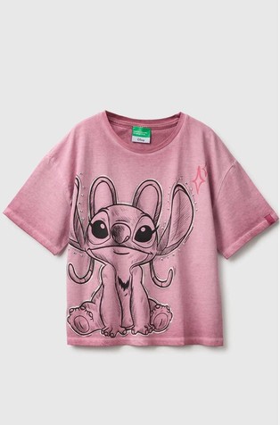 Disney© Lilo & Stitch cropped majica s potiskom