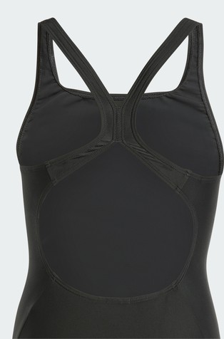 ADIDAS 3-Stripes C-Back Swimsuit Kids Black / White 4