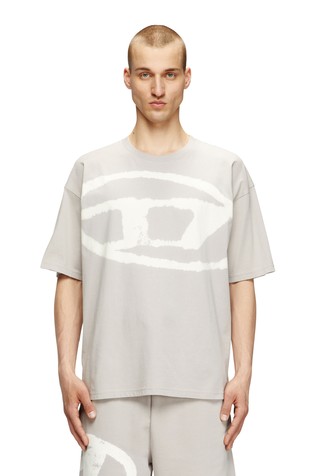 T-shirt with Oval D logo