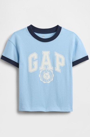 Gap logo majica s kratkimi rokavi za malčke