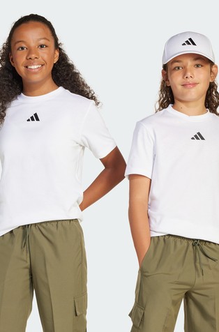 ADIDAS Essentials unisex majica s kratkimi rokavi Bela - White 6