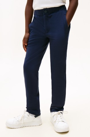 Ravne hlače iz pikéja