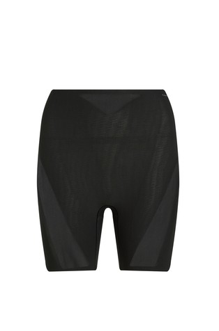 Sculpted Firm Mesh Thigh Slimmer Short