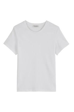 MARC O'POLO T-shirt made from stretch jersey White 4