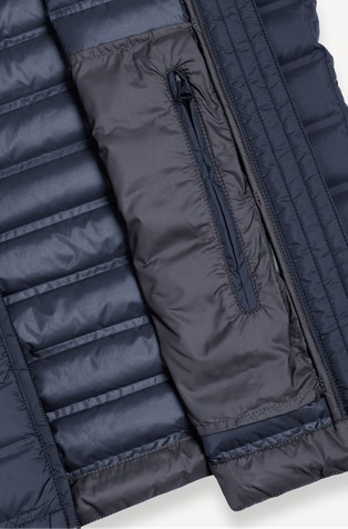 COLMAR Brezrokavnik polnjen s puhom z brezšivnim prešitjem Modra - Dark Blue 3