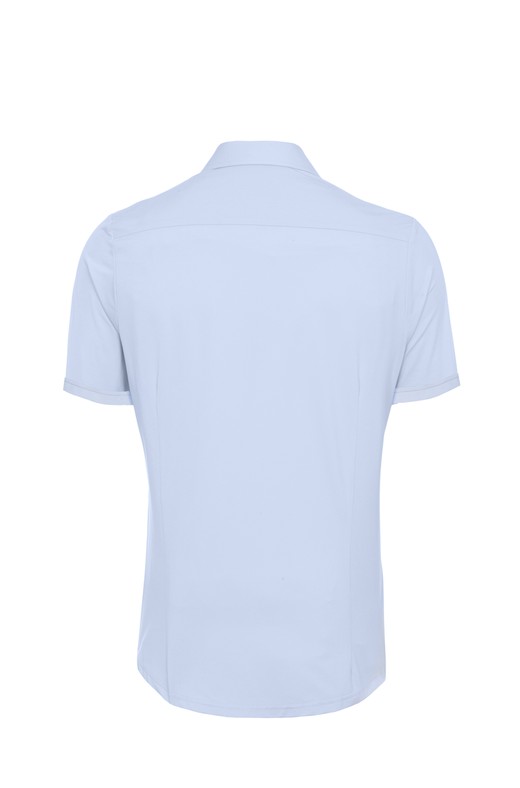 Functional stretch shirt with short sleeves PURE