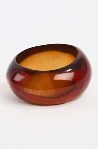 Bracelet with wood-effect