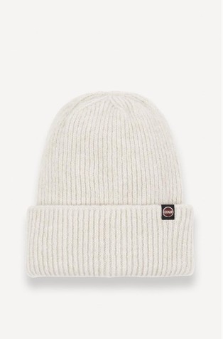 Wool-blend hat with lurex thread