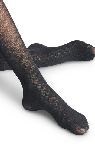 FALKE Microshell 30 Den Tights Blue 4