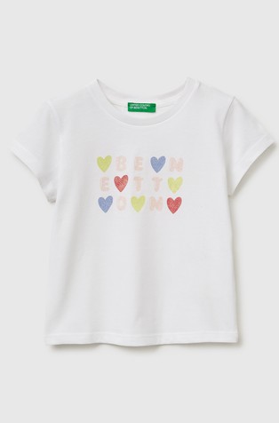 Majica s kratkimi rokavi in bleščečim logotipom